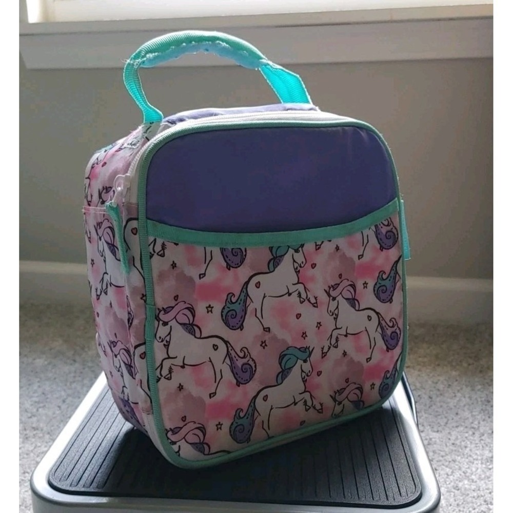 ARCTIC ZONE Kids Upright Thermal Insulated Lunch Box Unicorns